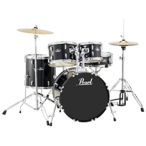 PEARL Roadshow Fusion18 + Cymbals, Drum Throne (JB)