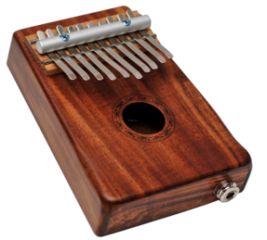 ARS NOVA WK-10NS-EQ Koa Electro Kalimba