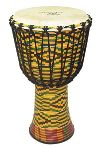 TYCOON TFAJ-10K Rope-Tuned Fiberglass Djembe 10"