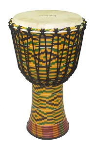 TYCOON TFAJ-8K Rope-Tuned Fiberglass Djembe 8"