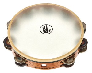 BLACK SWAMP TC2S Chromium 25/German Silver Tambourine 10"