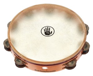 BLACK SWAMP LGTC2 Chromium 25/German Silver Tambourine 10"