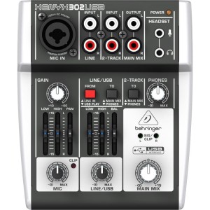 BEHRINGER Xenyx 302USB Mixer audio