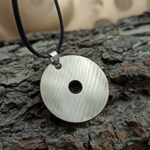 DRUM SHAPES NA03 Necklace Round Small