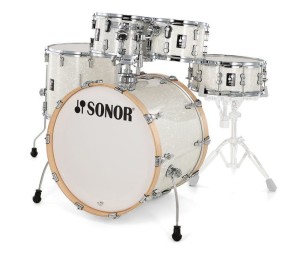 SONOR AQ2 Stage Shell Set White Pearl