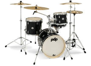 DW PDP New Yorker Shell Set (Black Onyx Sparkle)