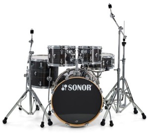 SONOR AQ1 Studio Woodgrain Black + Hardware