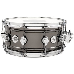 DW Design 14x6,5" Snare Black Nickel over Brass