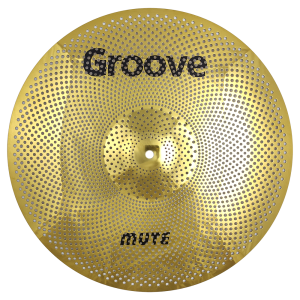 GRV Mute Polished Gold Crash 16"