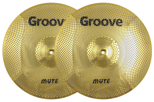 GRV Mute Polished Gold Hi-Hat 14"