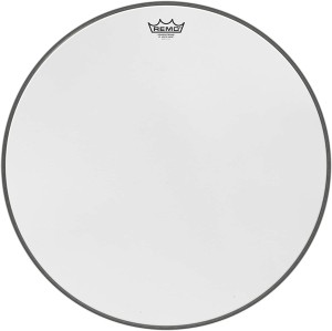 REMO Powerstroke 3 White Suede Bass 22"
