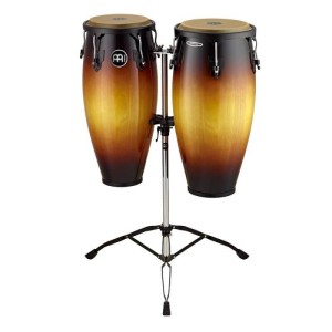 MEINL Conga Vintage Sun Burst 10"+11" + stand