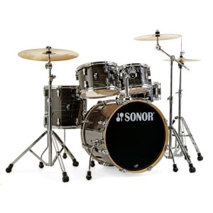 SONOR AQ1 Stage Woodgrain Black + Hardware