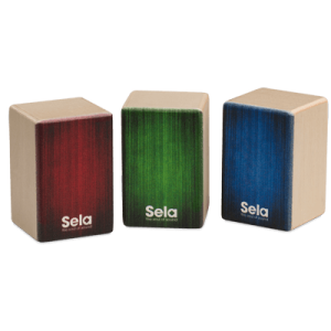 SELA SE108 Mini Cajon Shaker Set