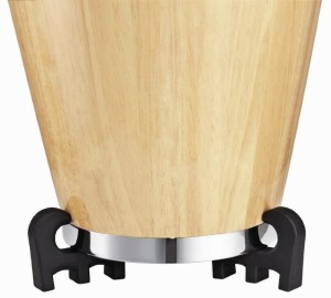 MEINL MCR-BK Rubber Tip Conga Stand 4 Pieces