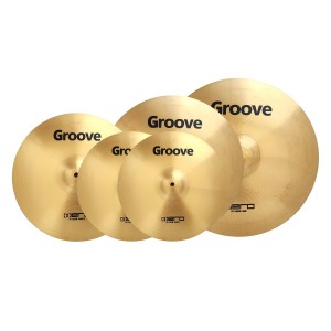 GRV Hero Gold Cymbals Set 14" 16" 18" 20"