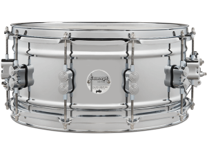 DW PDP Black Nickel Over Steel 14x6,5" Snare