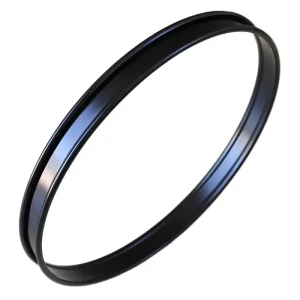 GRV Metal Bass Drum Hoop Black 24"