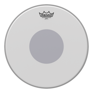 REMO CS Emperor Coated Black Dot 10"