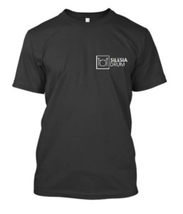 SILESIA DRUM Koszulka czarna z logo (XL)