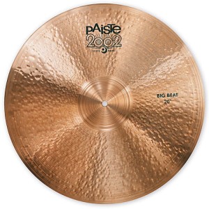 PAISTE 2002 Black Big Beat Singles 20"