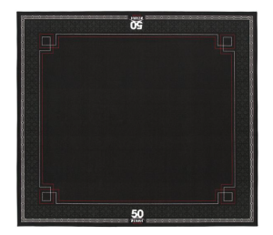 TAMA TDR-50TH Black Rug "50th Logo"