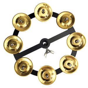 GRV THH-8B Hi-Hat Brass Tambourine (8 Jingles)