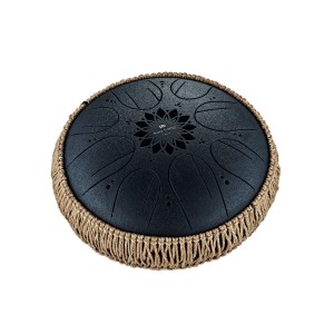 MEINL MOSTD1BK Octave Steel Tongue Drum Black B-Minor