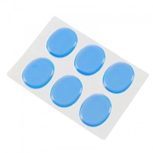 GRV G6BL Blue Mute Gel (6 pc)