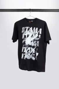 Tama "Spray Paint" Black T-Shirt (L)