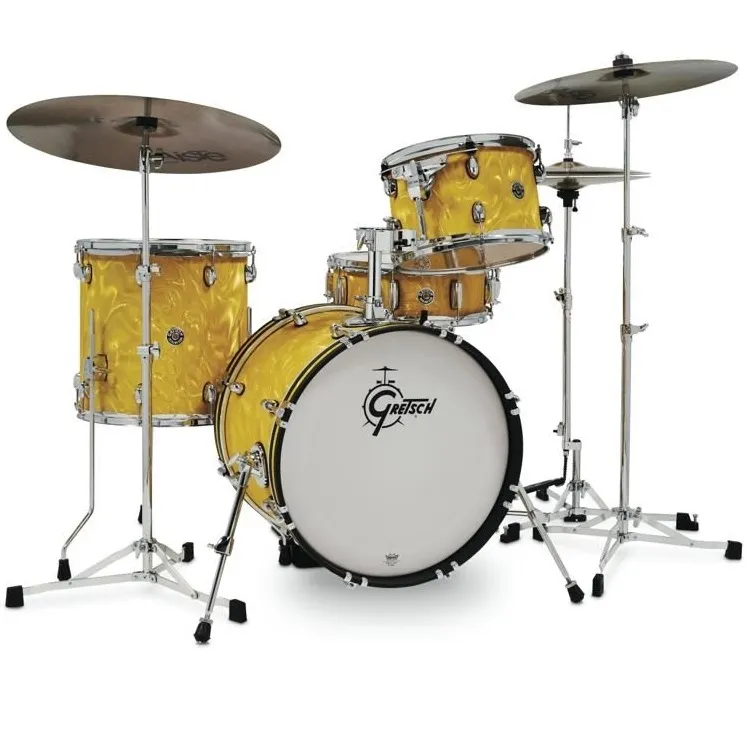 Gretsch catalina jazz yellow w silesia drum