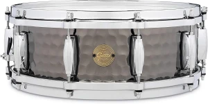 GRETSCH Hammered Black Steel 14x5" Snare