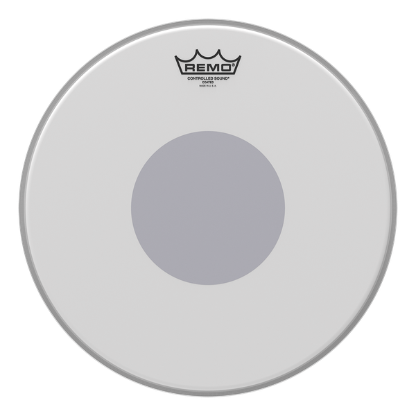 REMO CS Emperor Coated Black Dot 15" 