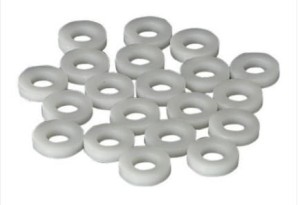 GRV NW-20WH Nylon Washers 20 Pieces