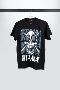 TAMA "Jolly Roger" Black T-Shirt (S)