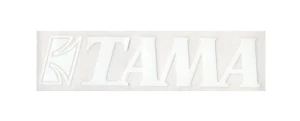 TAMA TLS70WH Logo Sticker 35mm x 150mm White