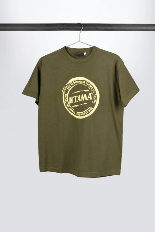 TAMA Dark Green T-shirt "The Strongest Name" (S)