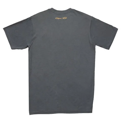 ZILDJIAN 400th Anniversary T-shirt (L) Gray