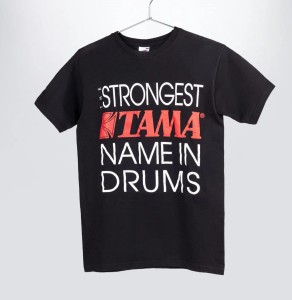 TAMA TT14BK-XL Strongest Name T-Shirt (XL)