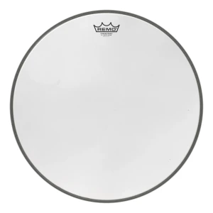 REMO Powerstroke 3 White Suede Bass 18"