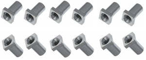 GIBRALTAR SC-LG Swivel Nuts 6mm 12 Pieces