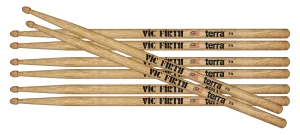 VIC FIRTH American Classic Terra 7A - zestaw 4 par