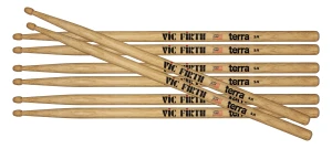 VIC FIRTH American Classic Terra 5A - zestaw 4 par 