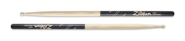 ZILDJIAN Drumsticks, Dip series, 7A wood, natural, black dip_11zon.webp