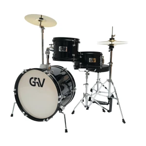 GRV Junior Mini Drum Set for kids (Black)