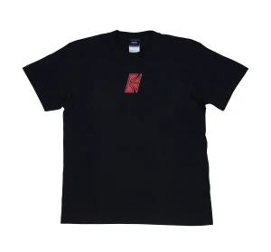 TAMA Red logo T-Shirt Black (XL)