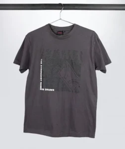 TAMA "The Strongest Name" T-Shirt Dark Grey (L)