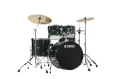 TAMA Stagestar Drum Set 5 pcs (22 BD) - Black Night Sparkle Chrome HW + MEINL Cymbals BCS Cymbal Set 1.webp