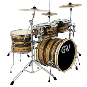 GRV Square Jazz Drum Set (MW) + Cymbals Set B20