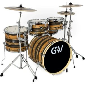 GRV Square Rock Drum Set (MW) + Cymbals Set B20